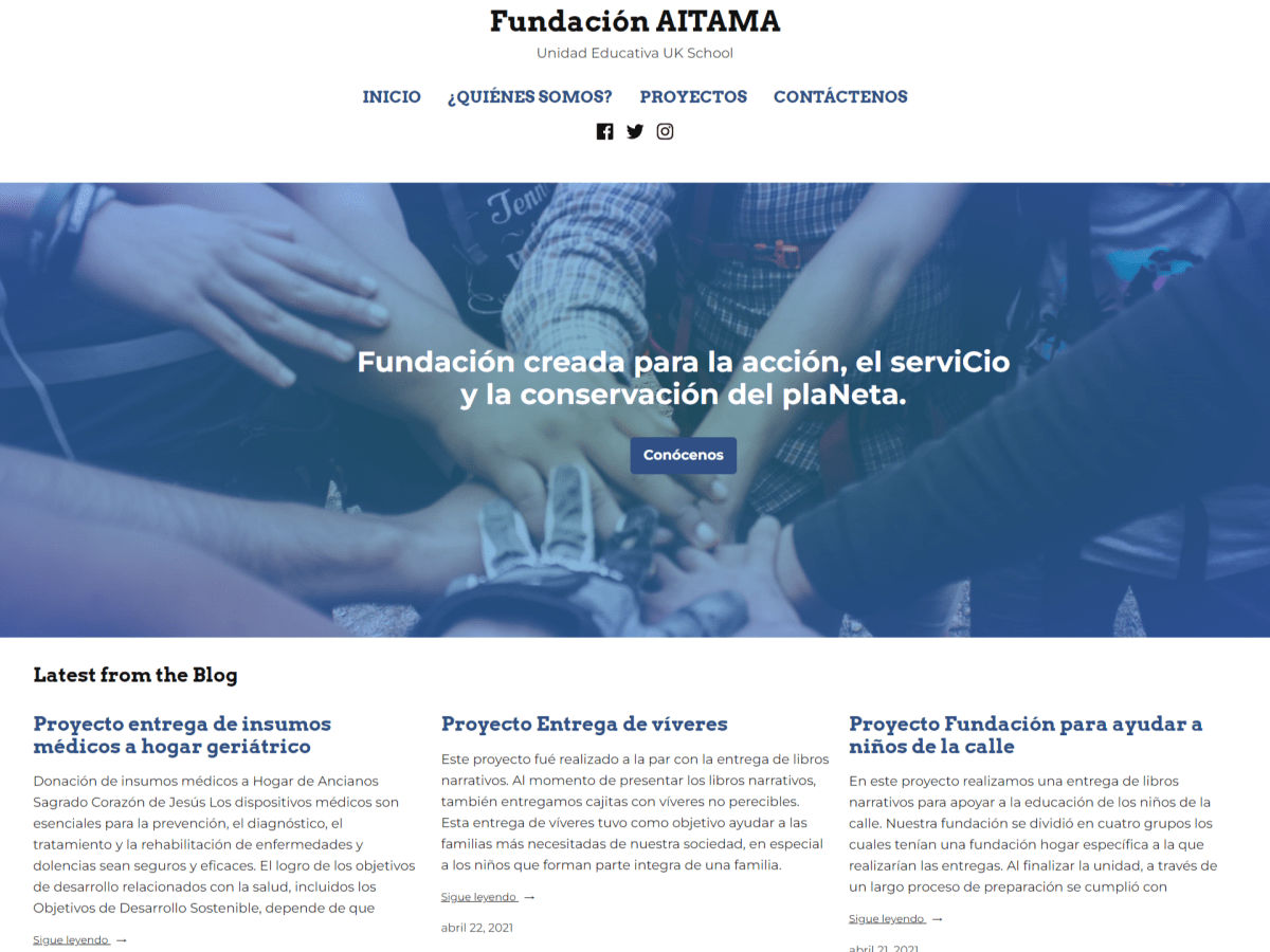 Aitama Foundation – School&nbsp;Blog